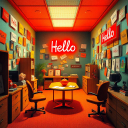 Whose Hello Is It Anyway? - Text-based game