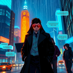 Cyber Sleuth: The Azure Heist - Text-based game