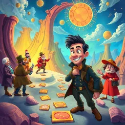 ChronoRift: Time's Quirky Quest - Text-based game