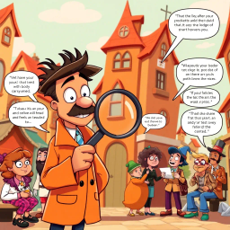 Whose Is It Anyway? - Text-based game