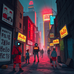 Whose Hello Is It Anyway? - Text-based game