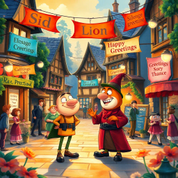 Whose Hello Is It Anyway? - Text-based game