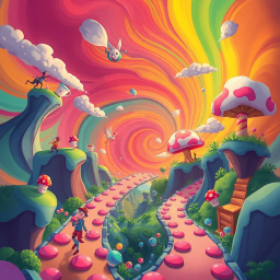 Whimsy Vortex: A Grin of Chaos - Text-based game