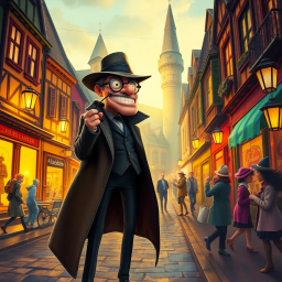 Whose Shadow Is That? - Text-based game