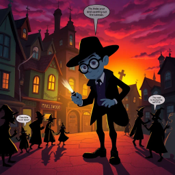 Whose Shadow Is That? - Text-based game