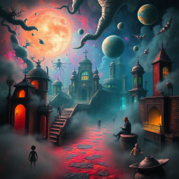 Whose Nightmare Is It Anyway? - Text-based game