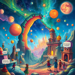 Spectrum War: Whose Dimension is it Anyway? - Text-based game