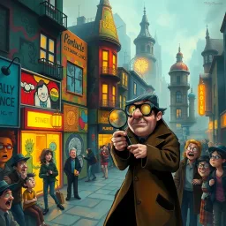 Whose Face Is It Anyway? - Text-based game