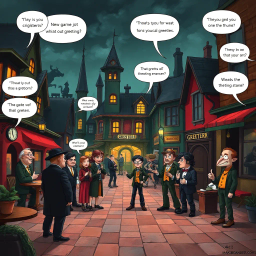 Whose Hello Is It Anyway? - Text-based game