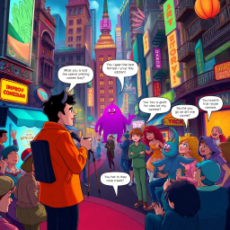 Whose Line is It Anyway? Chronicles - Text-based game