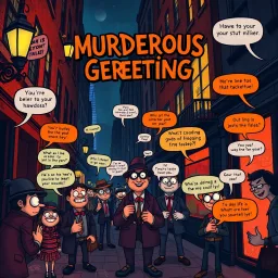 Murderous Greetings - Text-based game