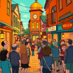 Whose Hello Is It Anyway? - Text-based game