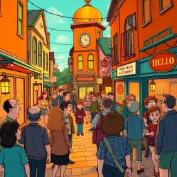 Whose Hello Is It Anyway? - Text-based game