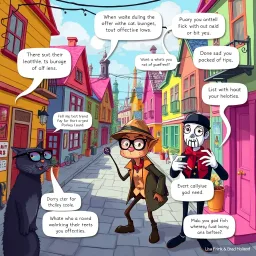 Whodunit: The Hello Chronicles - Text-based game