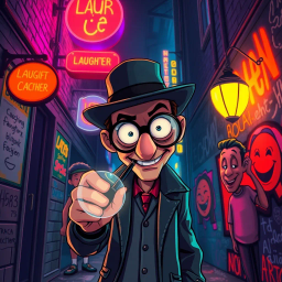 Whose Laugh Is It Anyway? - Text-based game