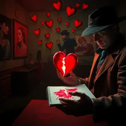 Heartbreak Interrogation - Text-based game