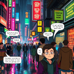 Whose Hello Is It Anyway? - Text-based game