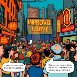 Improv Inquisition - Text-based game