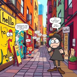 Whose Hello Is It Anyway? - Text-based game