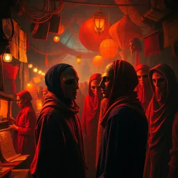 Mask of Many Faces - Text-based game
