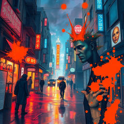 Whose Face Is It Anyway? - Text-based game