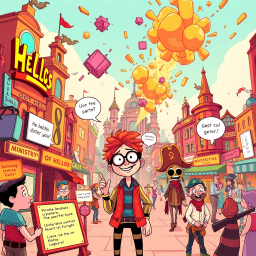 Whose Hello Is It Anyway? - Text-based game