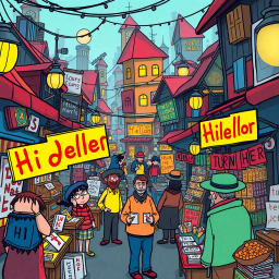 Whose Hello Is It Anyway? - Text-based game