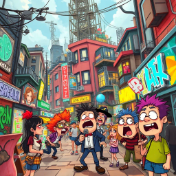 Whose Mayhem Is It Anyway? - Text-based game