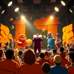 Hello, Whose Line Is It Anyway? - Text-based game