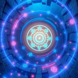 Spinning Glyph Chaos - Text-based game