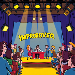 Whose Line Is It Anyway? - Text-based game