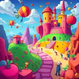Twisted Tales of Triviality - Text-based game