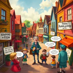 Whose Hello Is It Anyway? - Text-based game