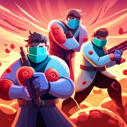 Immune Battle - Text-based game