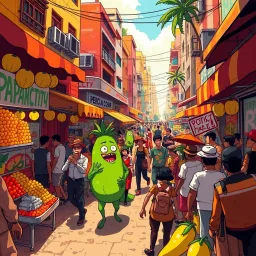 Fruitful Conspiracy - Text-based game