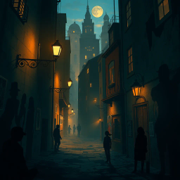 Whose Shadows Are These? - Text-based game