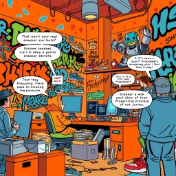 Sneaker Wars: Botched Ambitions - Text-based game