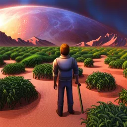 Galactic Farmers - Text-based game