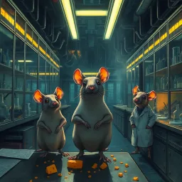 Rats of the Lost Lab - Text-based game