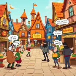 Whose Hello is It Anyway? - Text-based game