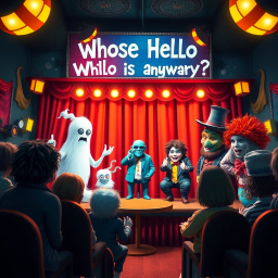 Whose Hello Is It Anyway? - Text-based game