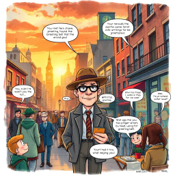 Whose Hello Is It Anyway? - Text-based game