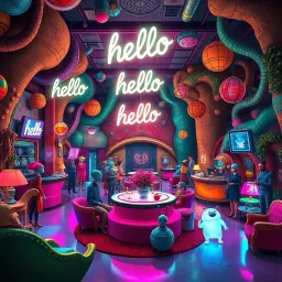 Whose Hello Is It Anyway? - Text-based game