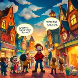 Whose Hello Is It Anyway? - Text-based game