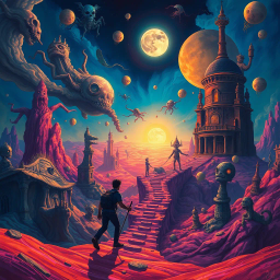 Nightmare Chronicles: Whose Nightmare Is It Anyway? - Text-based game