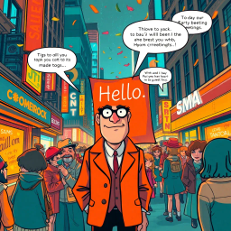 Whose Hello is it Anyway? - Text-based game