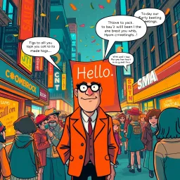 Whose Hello is it Anyway? - Text-based game