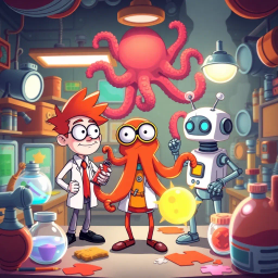 Whose Lab Is It Anyway? - Text-based game