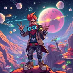 Codebreaker: The Intergalactic Debugging Chronicles - Text-based game