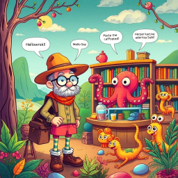 Whose Hello Is It Anyway? - Text-based game